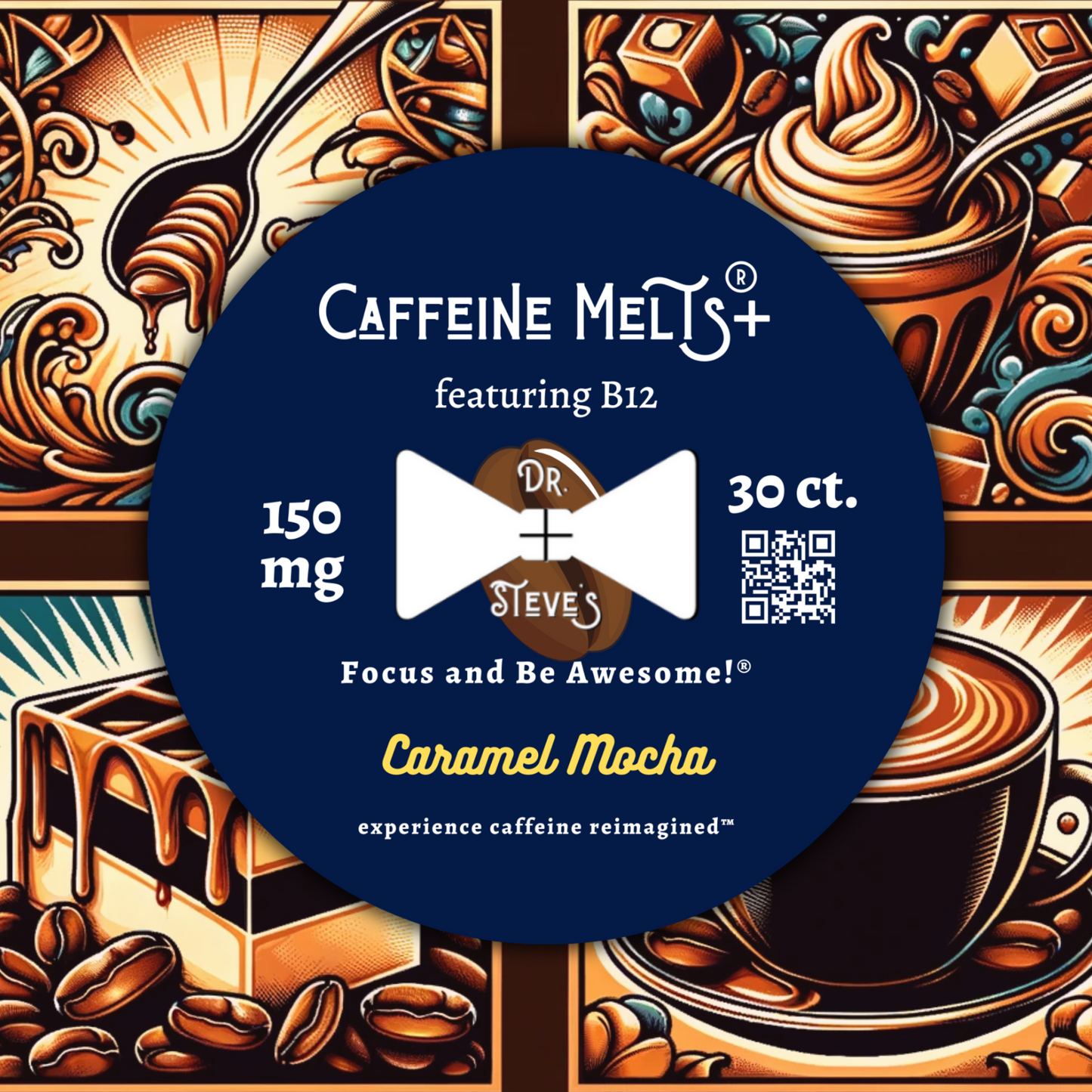 Caramel Mocha (150mg + 20mcg Methylcobalamin B12)