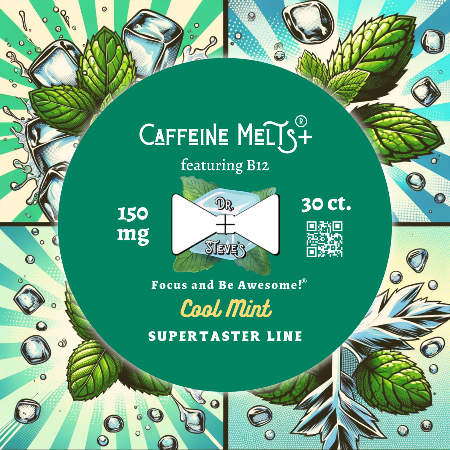 Cool Mint (150mg + 20mcg Methylcobalamin B12) SuperTaster