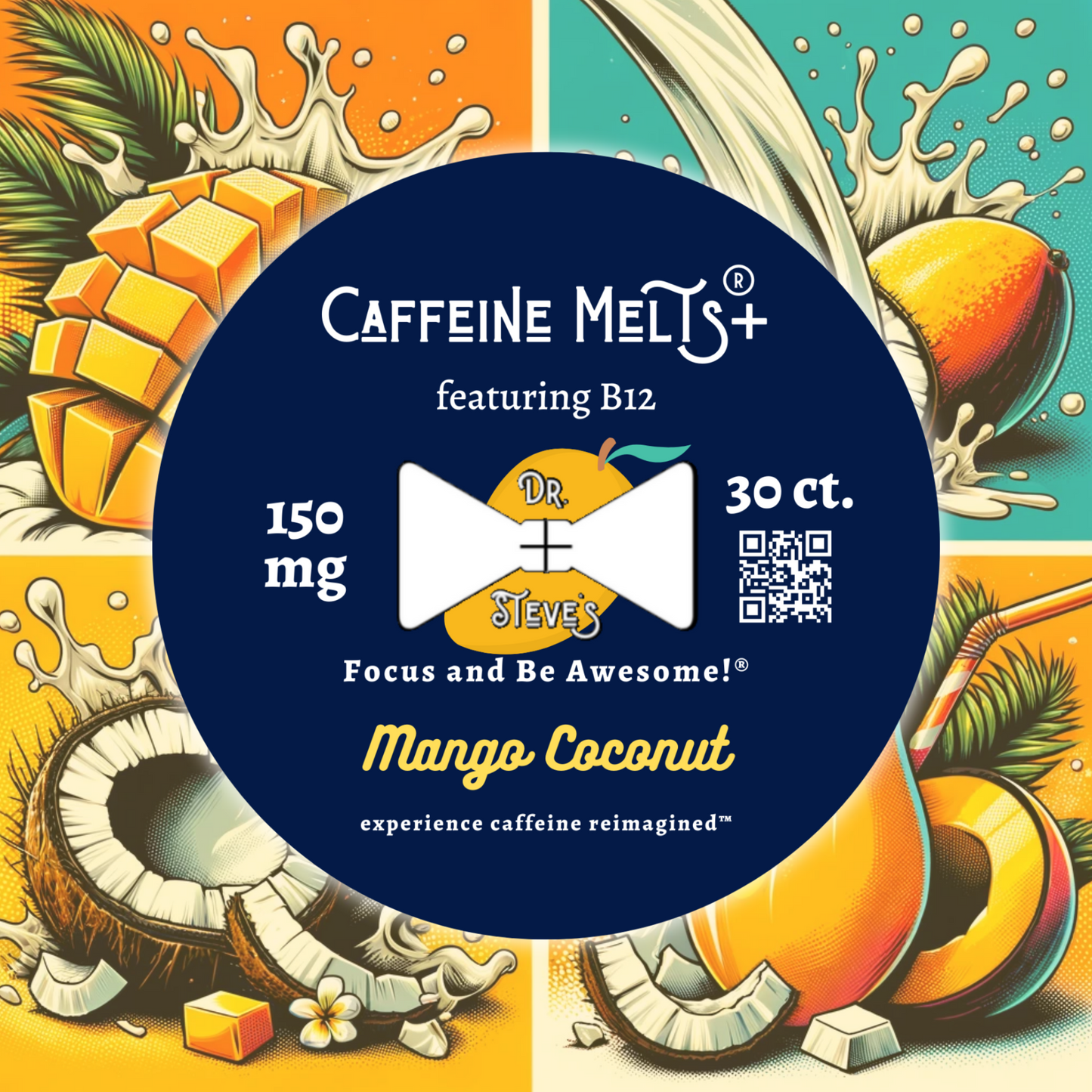 Mango Coconut (150mg + 20mcg Methylcobalamin B12)