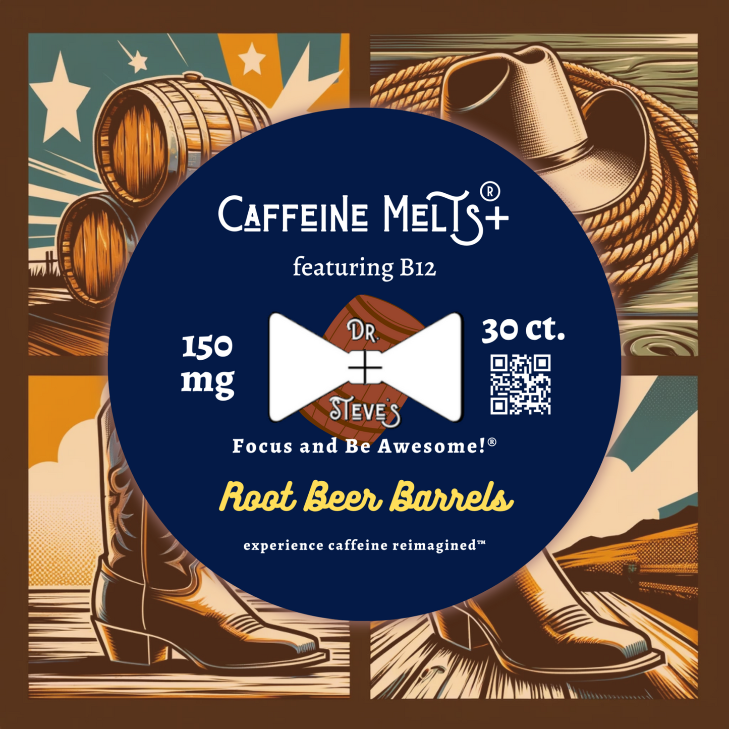 Rootbeer Barrels (150mg + 20mcg Methylcobalamin B12)