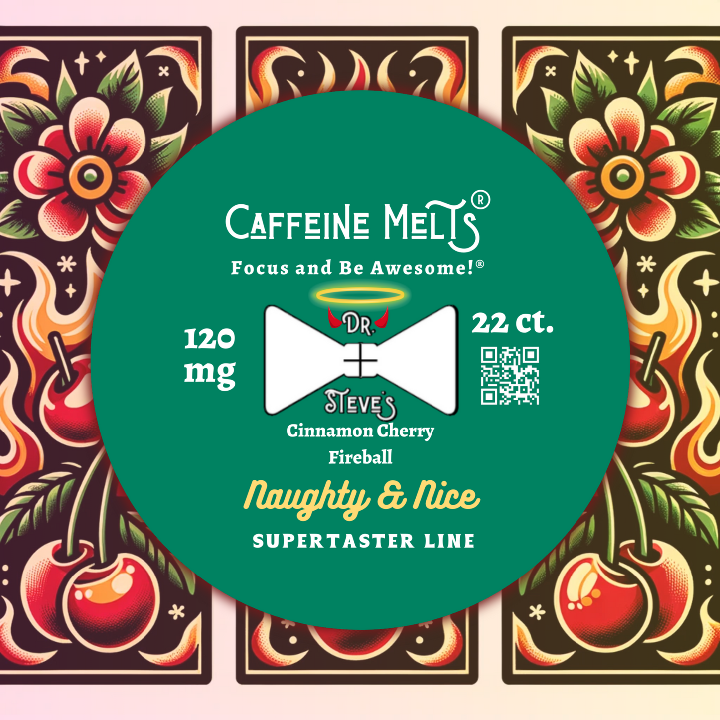 Naughty & Nice (Cinnamon Cherry + Fireball, 120mg) SuperTaster