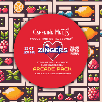 Arcade Pack Zingers (Blue Raspberry + Strawberry Lemonade, 120mg)