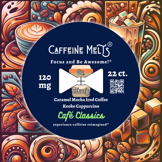 Café Classics (Caramel Mocha Coffee + Keoke Cappuccino, 120mg)